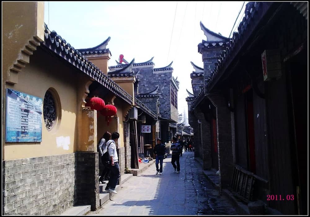 三河古镇(合肥)实景图