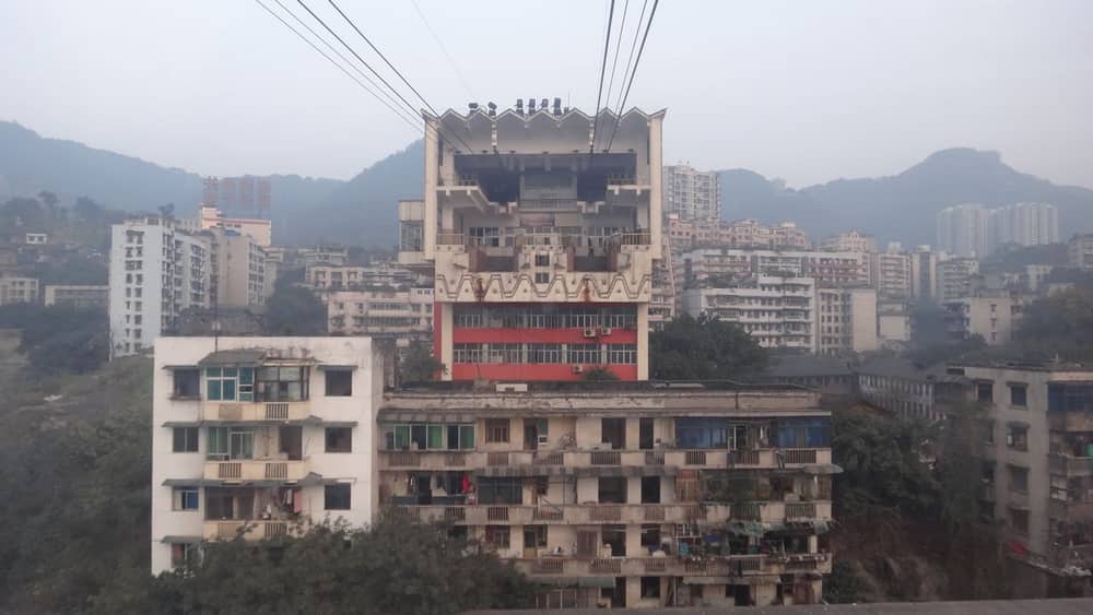 龙门浩老街与开埠遗址公园(重庆)实景图