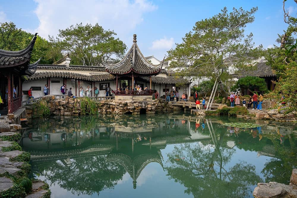 苏州网师园(苏州)实景图