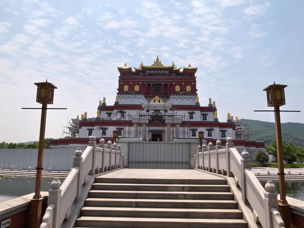 布达拉宫（拉萨）实景图